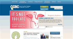 Desktop Screenshot of ccbc.edu